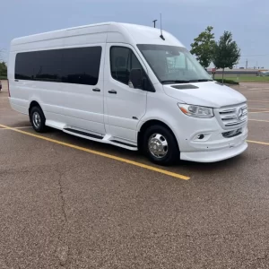 GIRLS DAY OR NIGHT OUT WITH WHITE MAYBACH SPRINTER